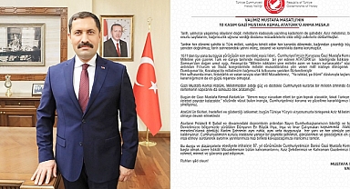 Masatlı: Atatürk’ü Rahmetle Yad Ediyorum