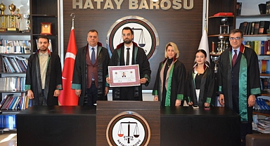 Mehmet Süslü Meslek Yemini Ederek Avukatlığa Adım Attı