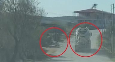 Mikser, Tek Şeritli Yolda 100 KM Hızla Gitti