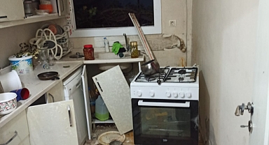 Mutfak tüpünün patlaması sonucu bir kişi yaralandı