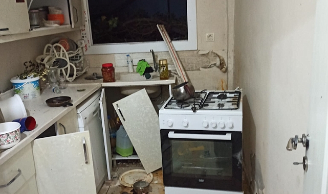 Mutfak tüpünün patlaması sonucu bir kişi yaralandı