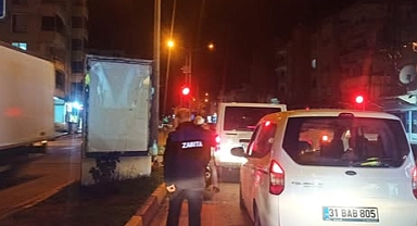 Reyhanlı’da Gece Saatlerinde Dilenci Denetimleri Sürüyor