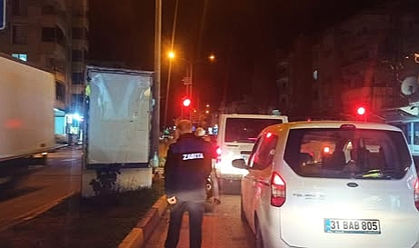 Reyhanlı’da Gece Saatlerinde Dilenci Denetimleri Sürüyor