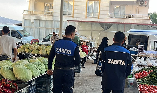 Reyhanlı’da Pazar Yerlerinde Denetimler Sürüyor