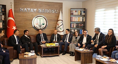 TBB Heyeti Dörtyol’da Avukatlarla Buluştu