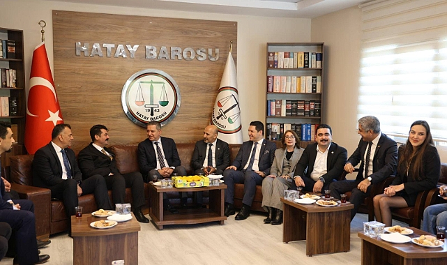 TBB Heyeti Dörtyol’da Avukatlarla Buluştu