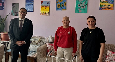 Tecimen’den Evde Eğitim Öğrencisine Anlamlı Ziyaret