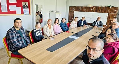 TECİMEN OKUL ZİYARETİ YAPTI