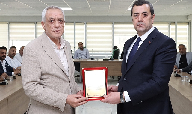 Terörle Mücadeleye Destek Veren İsimlere Plaket