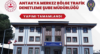 Trafik Denetleme Binası Hazır 