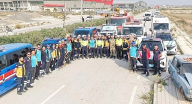 Trafik Kazalarına Müdahale Tatbikatı 