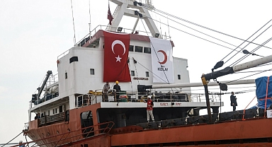 Türk Kızılayın Gazze için hazırladığı 18. 