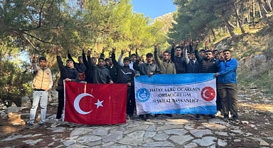 Ülkü Ocakları Hatay’dan Doğa Yürüyüşü