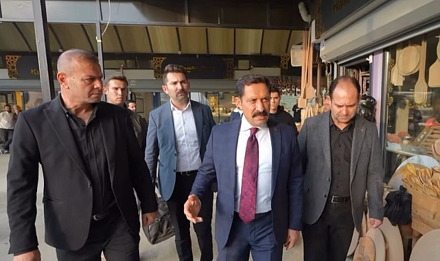 Vali Masatlı, Hatay’ın Ticaret Kalbini Ziyaret Etti
