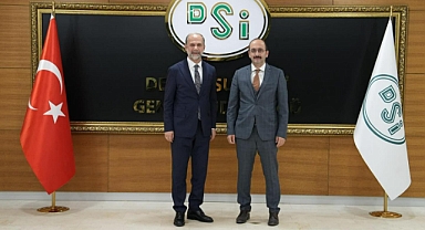 VEKİL ÖZEL’DEN DSİ GENEL MÜDÜRÜNE ZİYARET