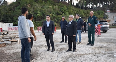 Yayladağı Kara Hudut Kapısında Modernizasyon Çalışmaları İncelendi