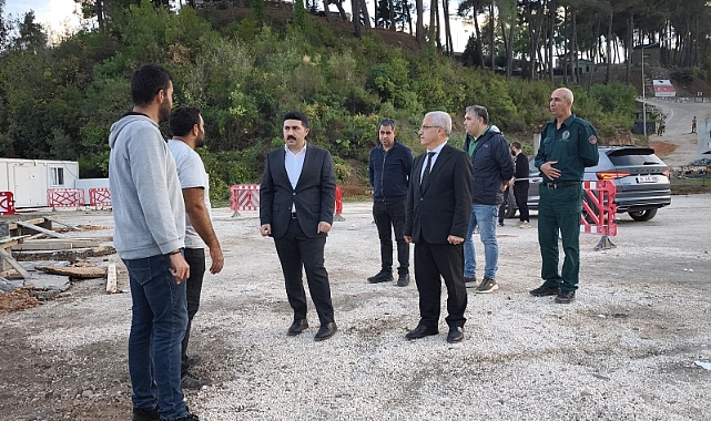 Yayladağı Kara Hudut Kapısında Modernizasyon Çalışmaları İncelendi