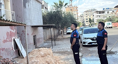 Zabıta Müdürlüğü İnşaat Firmaları ve Vatandaşları Uyardı