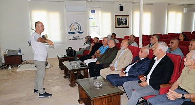 Zeytin Yetiştiriciliği Eğitimi ATB’de Gerçekleştirildi