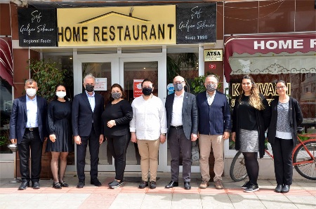 İTSO’dan Home Cake  Restaurants’a Ziyaret