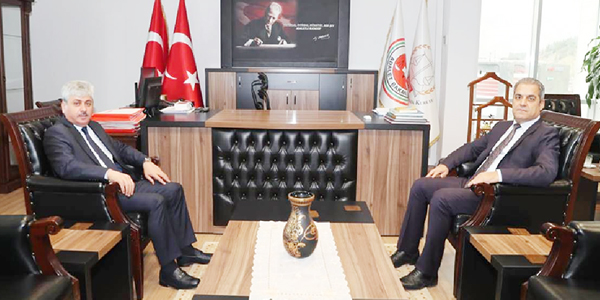 Vali Doğan’dan  Başsavcı Çelikkol’a  İade-i Ziyaret