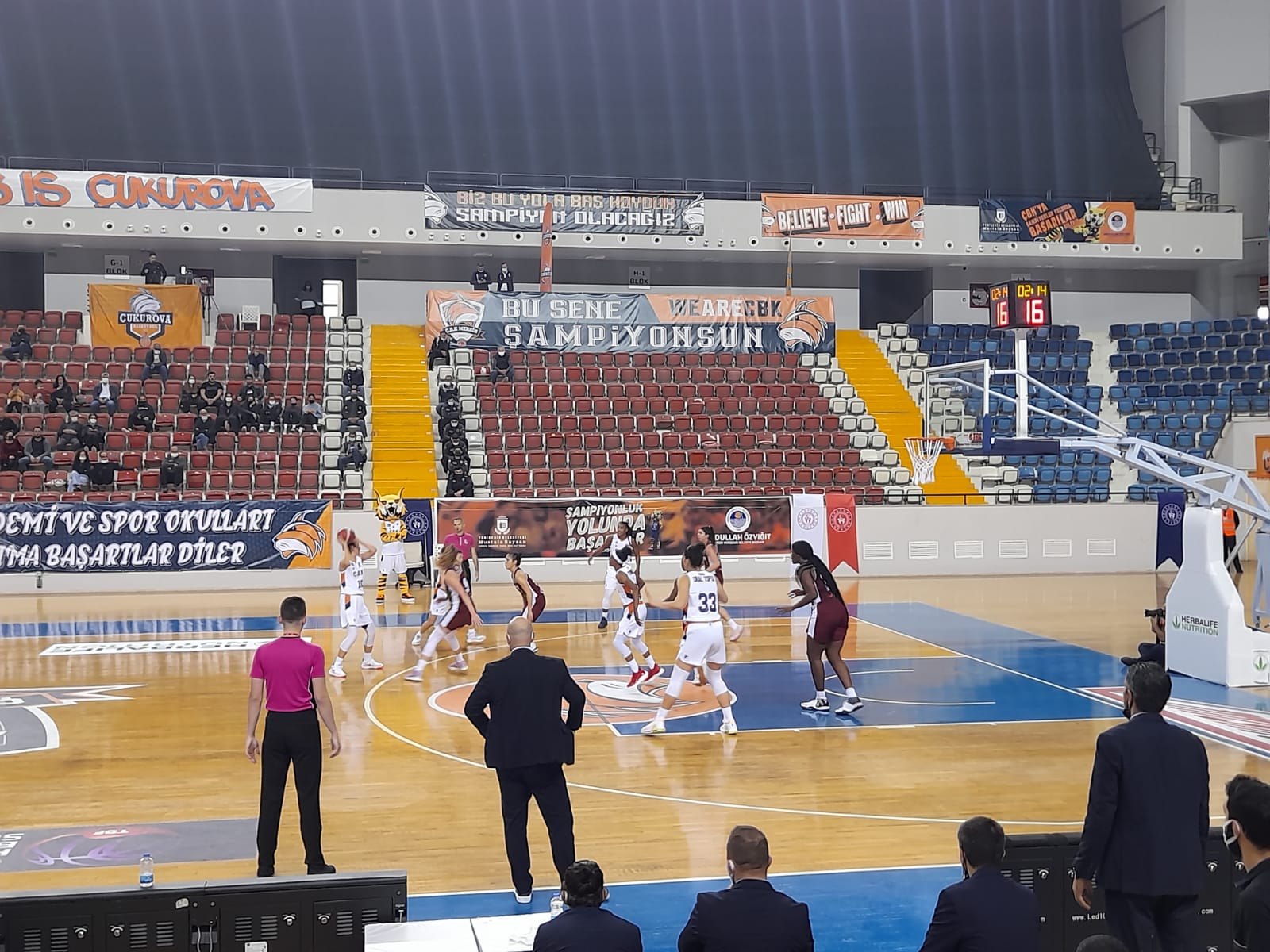 Melekler Mersin’de 2 farklı galip