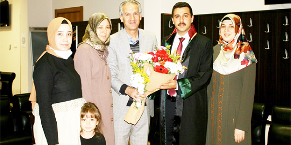 AV. ERGİN, RUHSATI ALDI CÜBBEYİ GİYDİ