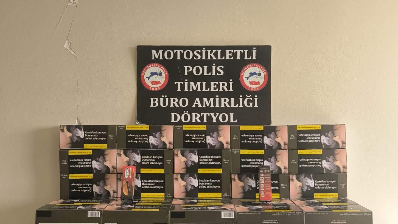 100 Kutu Makaron Ele Geçirildi