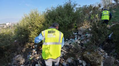 2 Ton Çöp Çıkarıldı