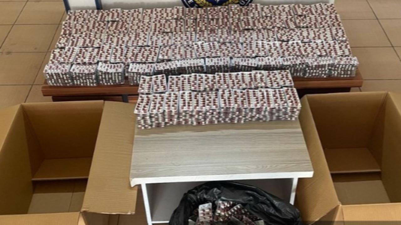 34 bin 176 sentetik hap ele geçirildi