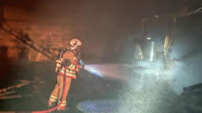 Antakya OSB’DE Fabrika Yangını Korkuttu