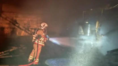 Antakya OSB’DE Fabrika Yangını Korkuttu