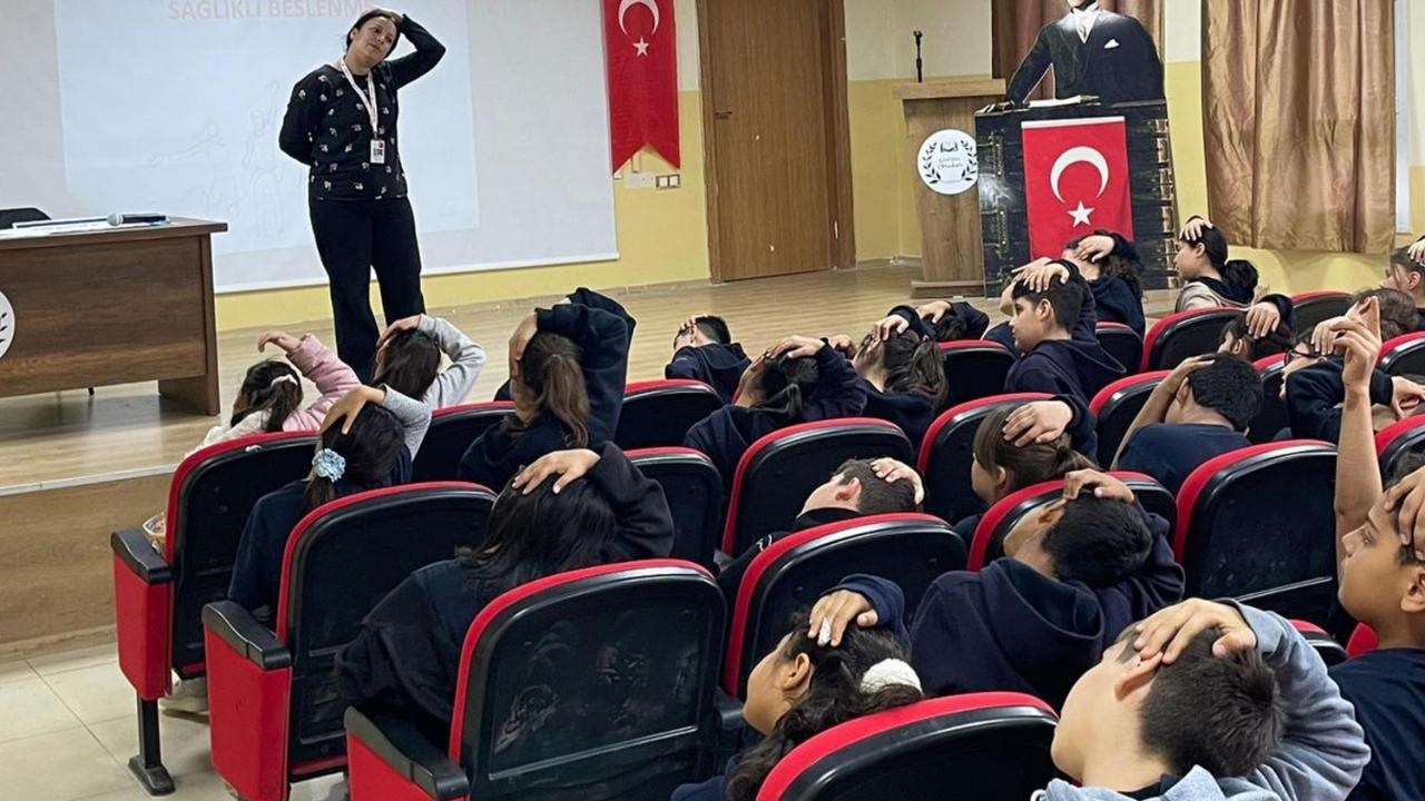 Antakya’da Öğrencilere Sağlık Dopingi