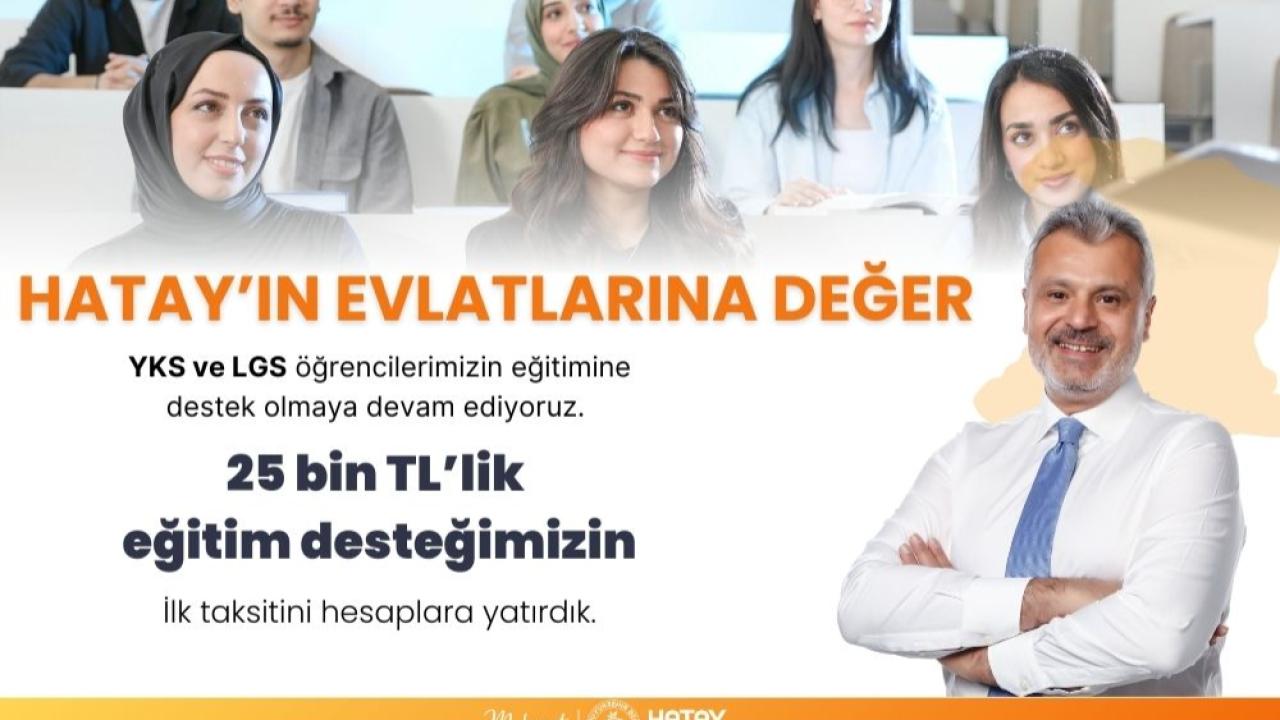 EĞİTİM BURSUNUN İLK TAKSİTİ HESAPLARDA
