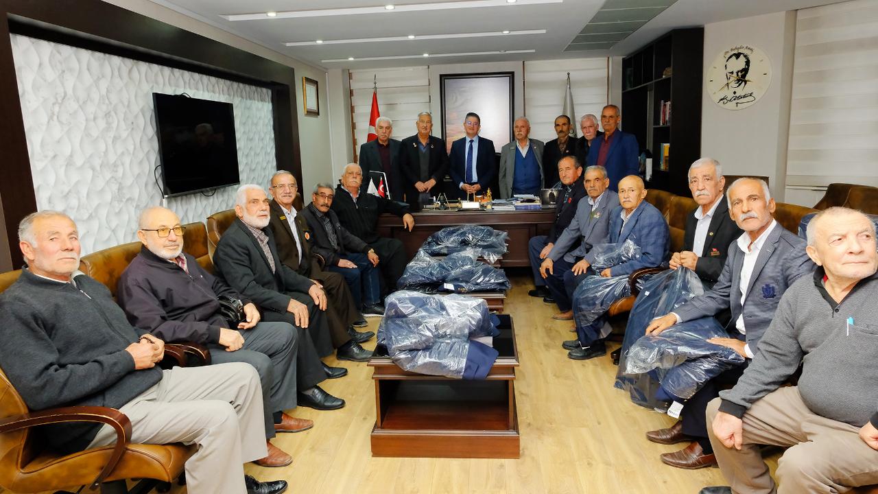 GAZİLERE ANLAMLI DESTEK