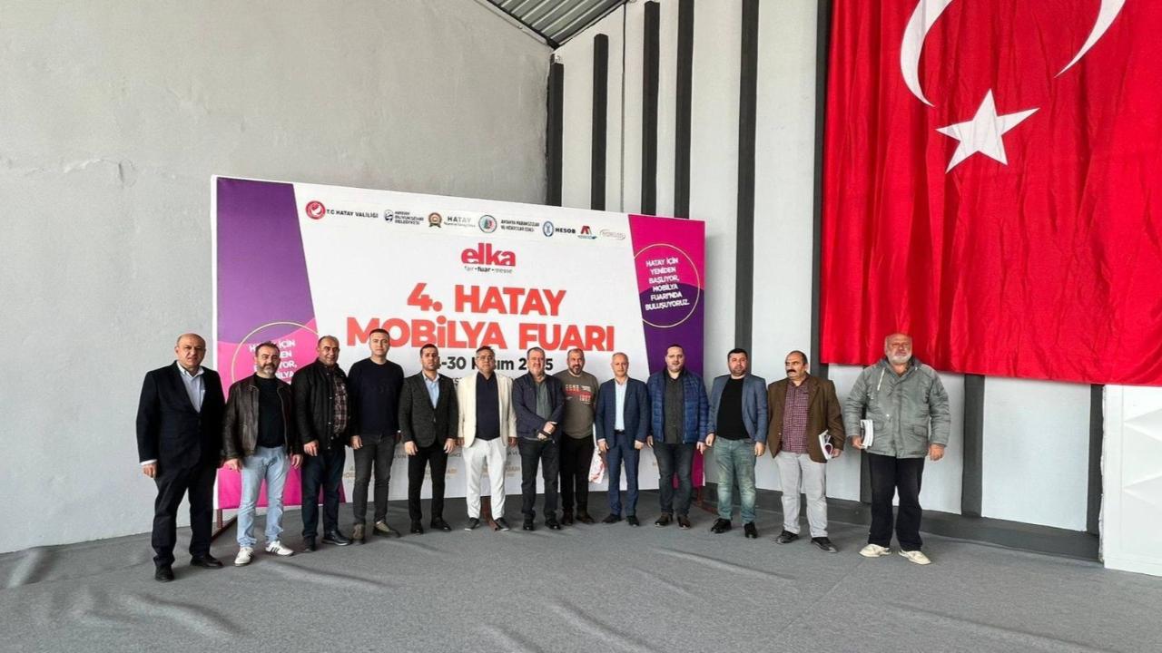 Hatay Ayakkabıcılar Odası’ndan Mobilya Fuarına Destek
