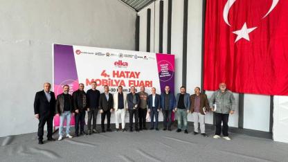 Hatay Ayakkabıcılar Odası’ndan Mobilya Fuarına Destek