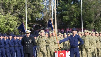 Hatay'da eğitimlerini tamamlayan 1418 acemi er yemin etti