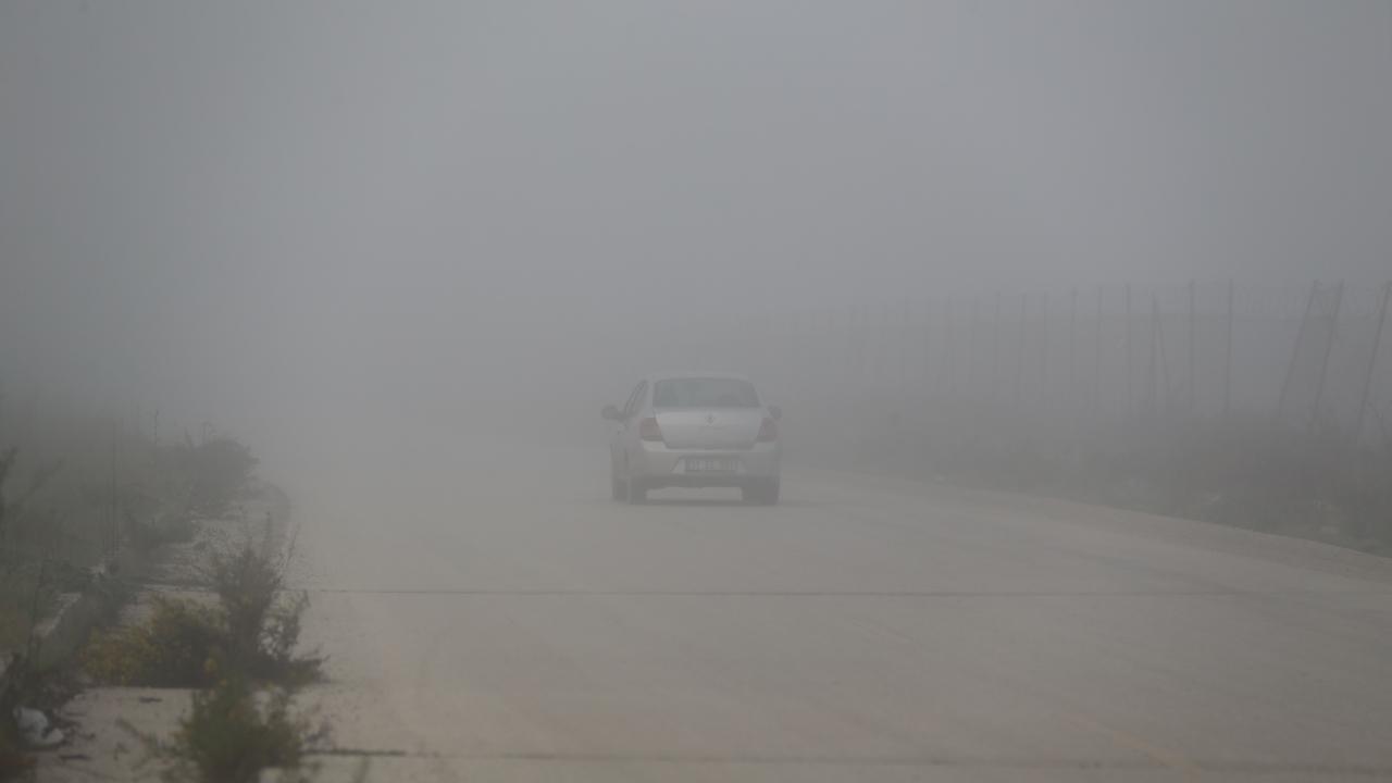 Hatay&#039;da Sis Ulaşımı Olumsuz Etkiledi