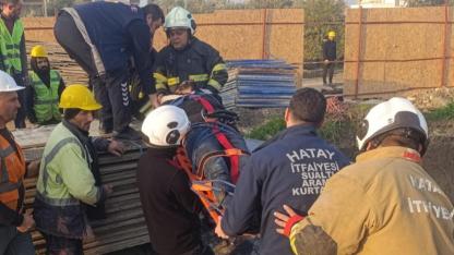 Kule Vinç Operatörü Çalışma Sırasında Rahatsızlandı