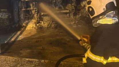 Park Halindeki Otomobil Yandı