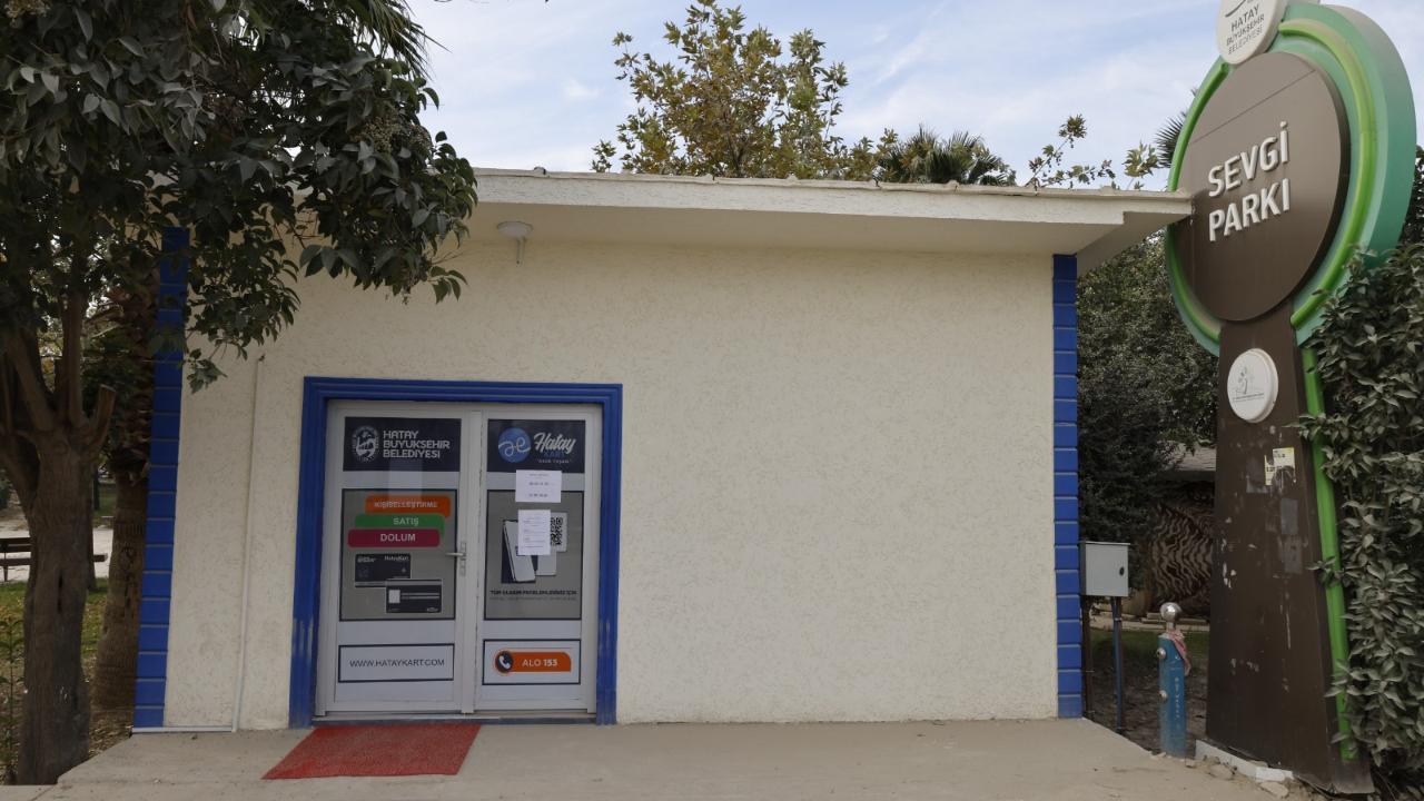 Sevgi Parkı’na Hataykart Bürosu
