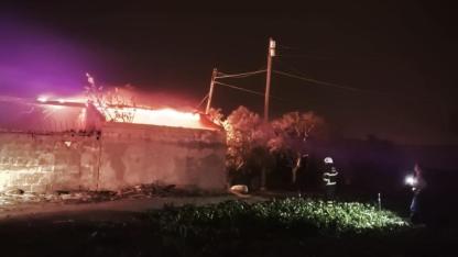 Tekebaşı’nda Mesken Yangını Korkuttu