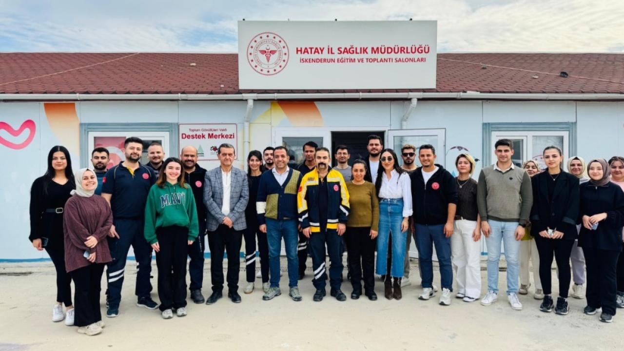 112 Acil Sağlık Hizmetleri Haftası Hatay’da Kutlanıyor