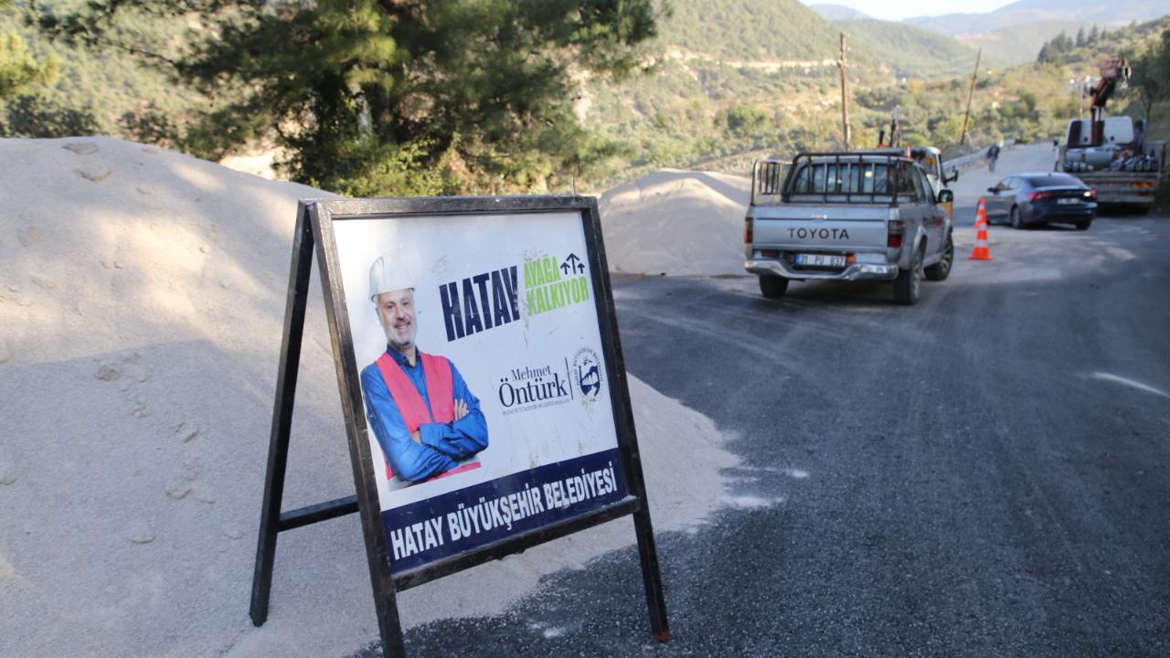 15 İlçe Genelinde Yol Yapım Çalışmaları Sürüyor