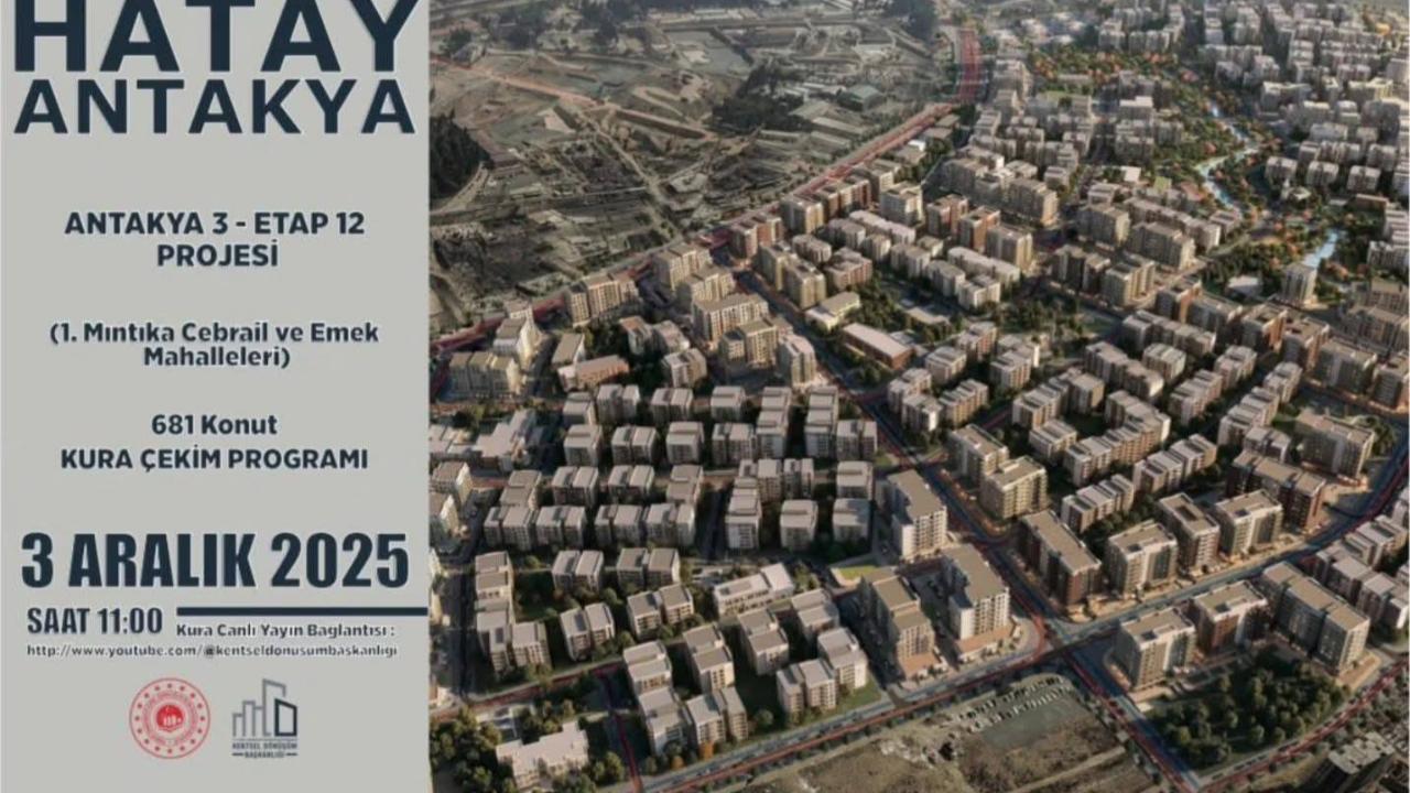 2 Bin 148 Konutun Kura Çekimi Gerçekleşiyor