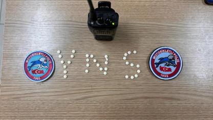 33 Adet Captagon Ele Geçirildi