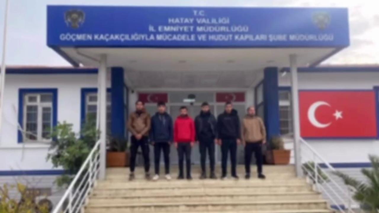 6 Kaçak Göçmen Yakalandı