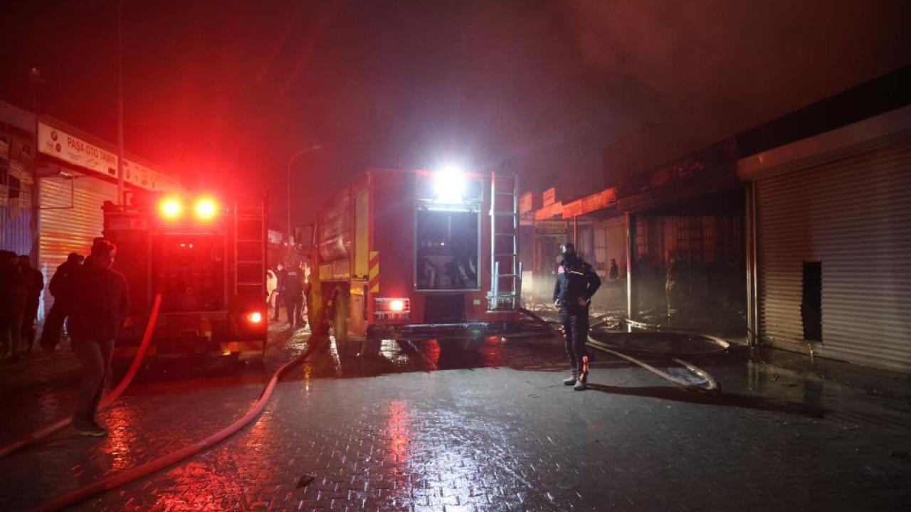 9 İş Yeri Zarar Gördü