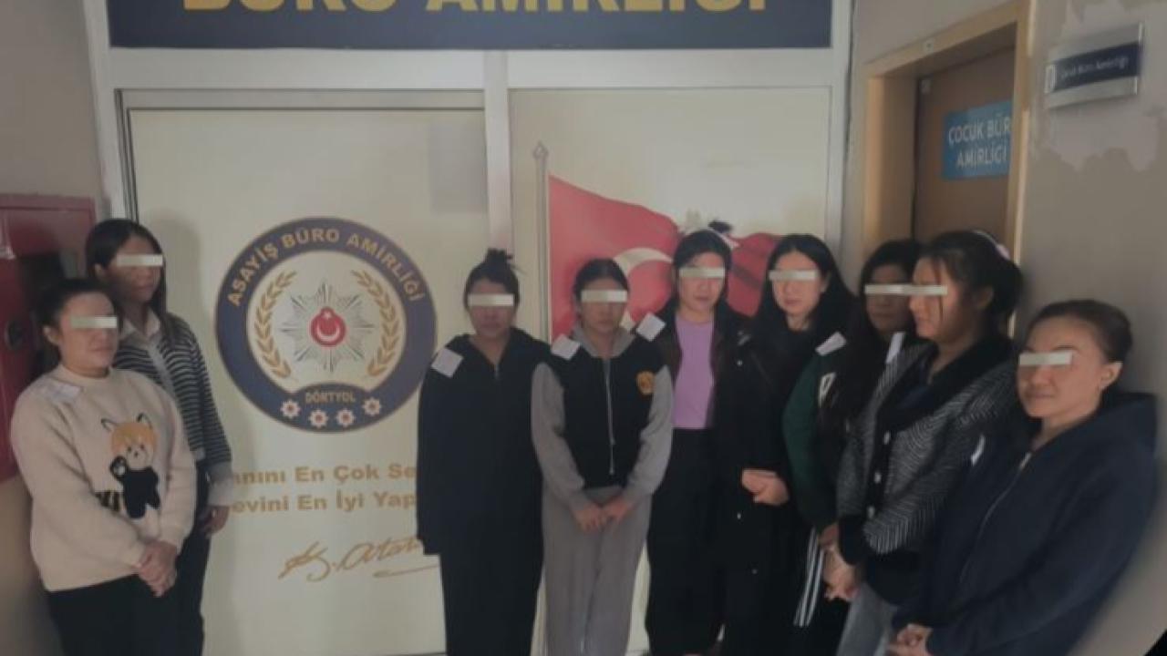 9 Yabancı Uyruklu Şahıs Yakalandı